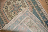 1.5x3.5 Vintage Distressed Oushak Rug Mat Runner