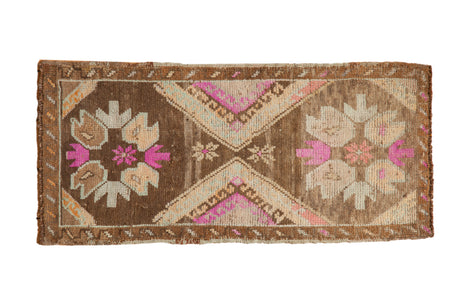 1.5x3.5 Vintage Distressed Kars Rug Mat Runner