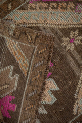 1.5x3.5 Vintage Distressed Kars Rug Mat Runner