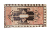 2x3.5 Vintage Distressed Kars Rug