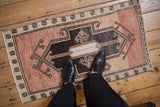 2x3.5 Vintage Distressed Kars Rug