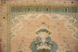 1.5x3 Vintage Distressed Oushak Rug Mat