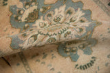 1.5x3 Vintage Distressed Oushak Rug Mat