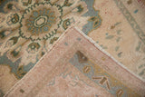 1.5x3 Vintage Distressed Oushak Rug Mat