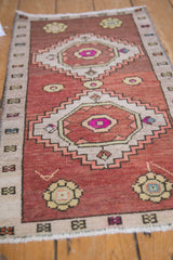 1.5x3 Vintage Distressed Kars Rug Mat