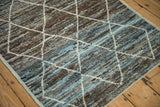 Overdyed Pakistani Moroccan Design Rug Runner / ONH item ee005553