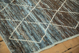 Overdyed Pakistani Moroccan Design Rug Runner / ONH item ee005553