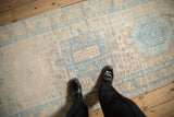 Vintage Distressed Karaja Rug Runner / ONH item ee005555