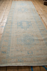 Vintage Distressed Karaja Rug Runner / ONH item ee005555