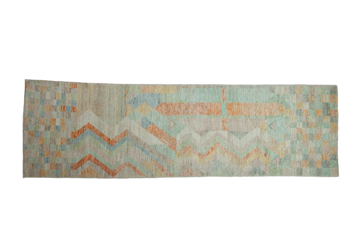 Pakistani Moroccan Design Rug Runner / ONH item ee005556