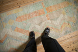 Pakistani Moroccan Design Rug Runner / ONH item ee005556