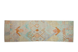 Pakistani Moroccan Design Rug Runner / ONH item ee005557
