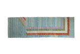 Pakistani Moroccan Design Rug Runner / ONH item ee005559