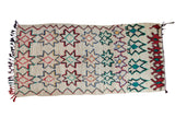 Vintage Moroccan Rug Runner / ONH item ee005563