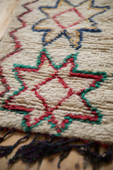 Vintage Moroccan Rug Runner / ONH item ee005563
