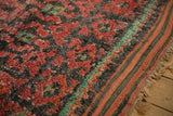 Vintage Moroccan Rug Runner / ONH item ee005567