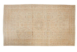 9.5x17 Vintage Distressed Kerman Carpet