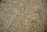 9.5x17 Vintage Distressed Kerman Carpet