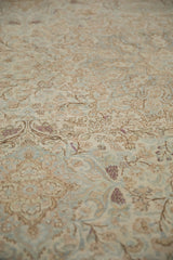 9.5x17 Vintage Distressed Kerman Carpet