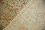 9.5x17 Vintage Distressed Kerman Carpet