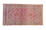 5x9 Vintage Distressed Khotan Carpet