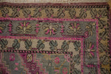 5x9 Vintage Distressed Khotan Carpet
