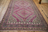 5x9 Vintage Distressed Khotan Carpet