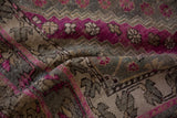 5x9 Vintage Distressed Khotan Carpet