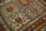 4x8 Vintage Distressed Caucasian Rug Runner