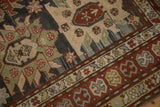 4x8 Vintage Distressed Caucasian Rug Runner