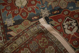 4x8 Vintage Distressed Caucasian Rug Runner