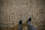 6.5x9.5 Vintage Distressed Mehrivan Carpet