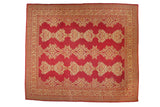 11.5x13.5 Vintage Oushak Carpet