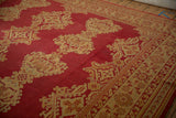 11.5x13.5 Vintage Oushak Carpet