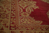 11.5x13.5 Vintage Oushak Carpet