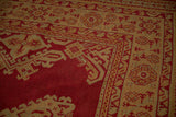 11.5x13.5 Vintage Oushak Carpet