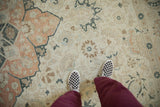 9x11.5 Vintage Distressed Tabriz Carpet