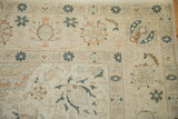 9x11.5 Vintage Distressed Tabriz Carpet