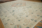 9x11.5 Vintage Distressed Tabriz Carpet