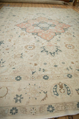 9x11.5 Vintage Distressed Tabriz Carpet