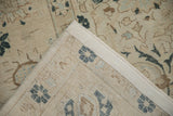9x11.5 Vintage Distressed Tabriz Carpet