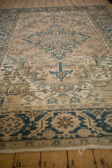 7x9 Vintage Distressed Heriz Carpet