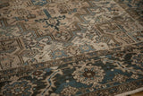 7x9 Vintage Distressed Heriz Carpet