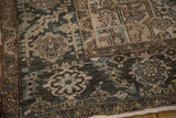 7x9 Vintage Distressed Heriz Carpet