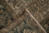 7x9 Vintage Distressed Heriz Carpet