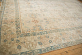 7x10.5 Vintage Distressed Tabriz Carpet