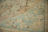 7x10 Vintage Distressed Bakhtiari Carpet
