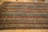 8x11.5 Vintage Distressed Caucasian Carpet