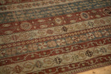 8x11.5 Vintage Distressed Caucasian Carpet