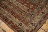 8x11.5 Vintage Distressed Caucasian Carpet